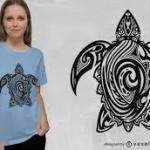 Turtle mosaic Print Unisex Print